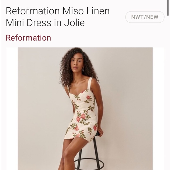 REFORMATION LINEN DRESS! | New, never worn! - Picture 5 of 7